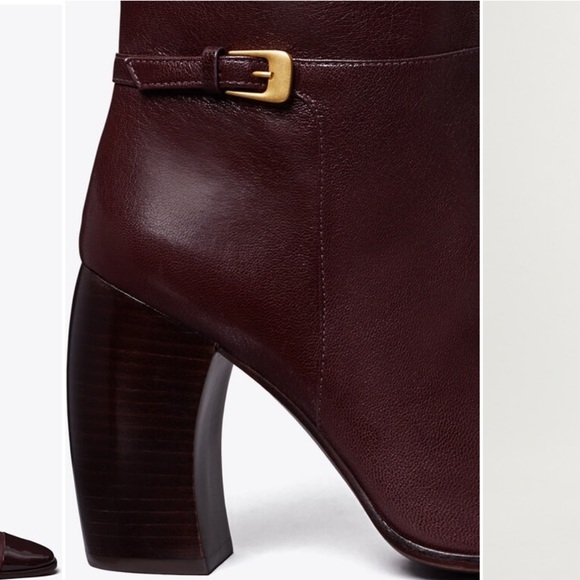 Tory Burch Banana Heel Buckle Boot - Picture 4 of 7